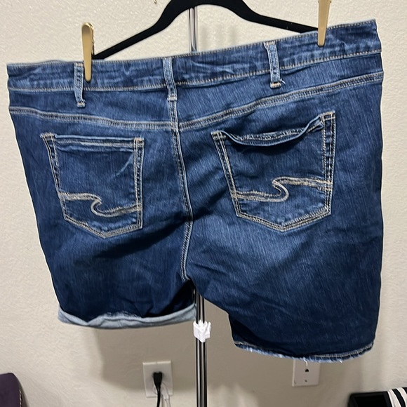 silver jean company plus size 22 denim short - Picture 7 of 7